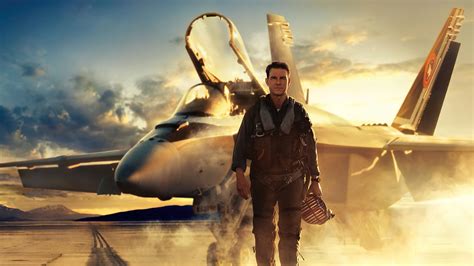 Tom Cruise as Maverick in Top Gun: Maverick