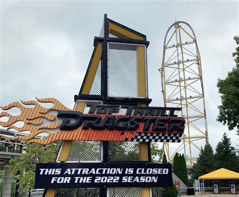 Top Thrill Dragster Roller Coaster