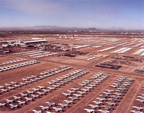 Guided tour at the Davis Monthan Air Force Base Boneyard