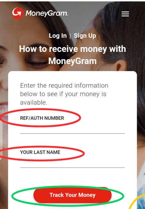 Track MoneyGram Transfer Online