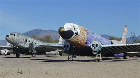 Tourists Visiting the Airplane Boneyard