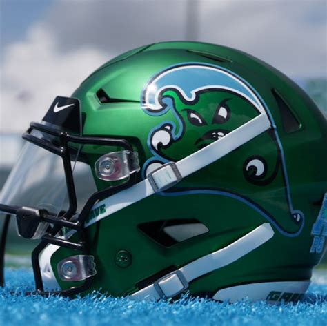 Tulane Football Helmet