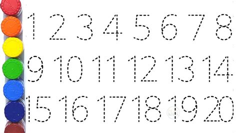 Types Of Free Printables Of Numbers