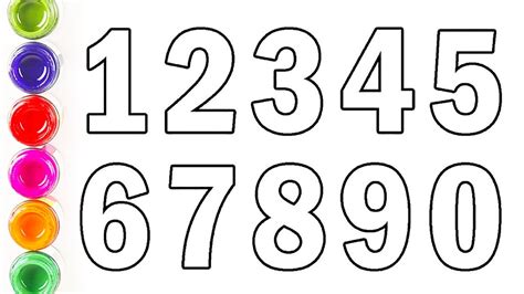 Types of Free Printable Numbers