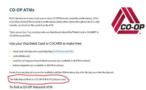 Types of Navy Federal ATMs