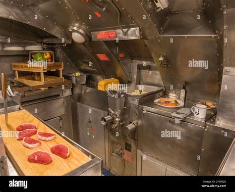 Typhoon-Class Submarine Galley Kitchen