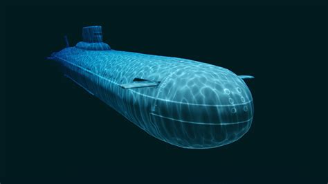 Typhoon Class Submarine Sensor Suite