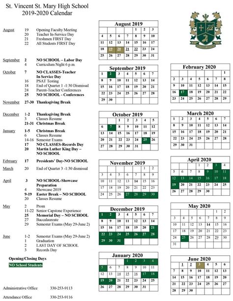 UAkron Calendar Overview