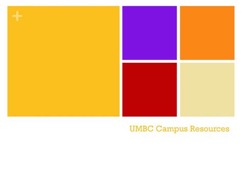 UMBC Campus Resources