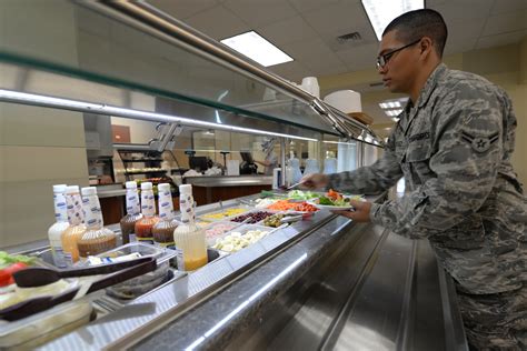 US Air Force Dorm Dining Facility