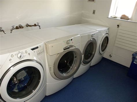 US Air Force Dorm Laundry Room