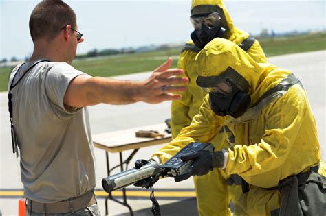 US Air Force Emergency Training Exercises