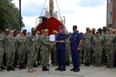 US Coast Guard personnel in action