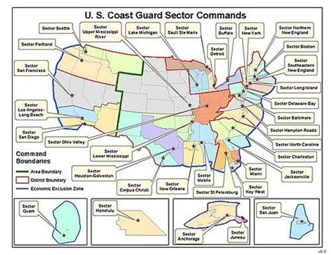 US Coast Guard Base Locations Across America