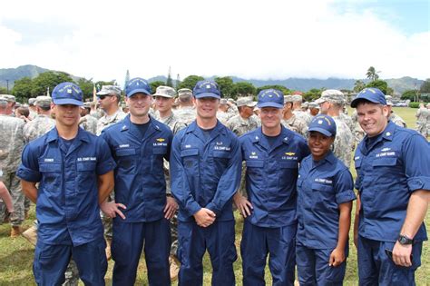 US Coast Guard Members