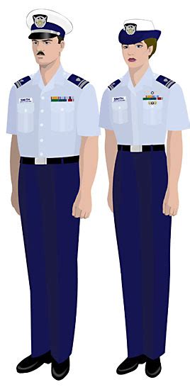 US Coast Guard Tropical Blue Uniform