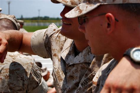 US Marine Camaraderie