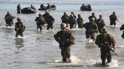 US Marine Corps amphibious operations