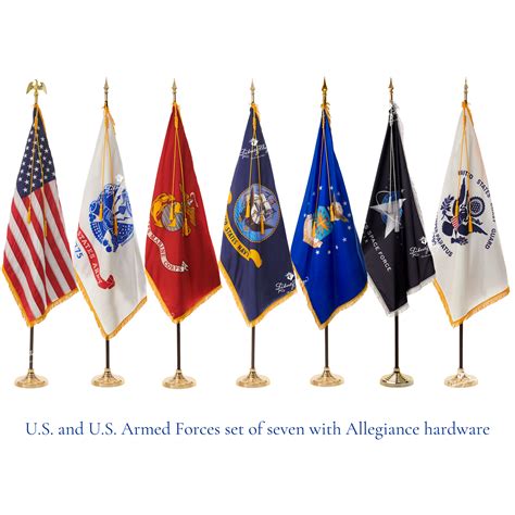 US Military Flags