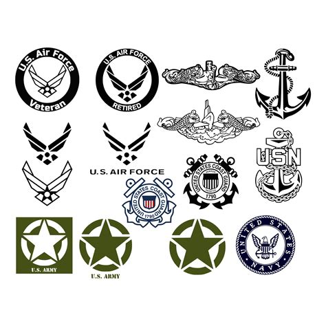 US Military Logos and Emblems