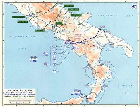 US Military Operations in Italy