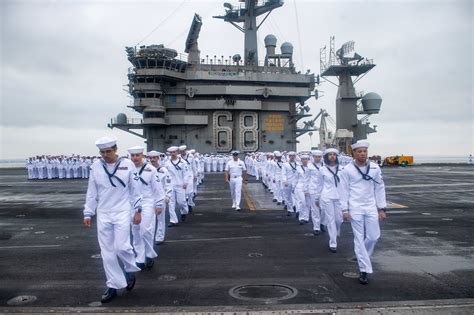 US Navy Sailors Deployment