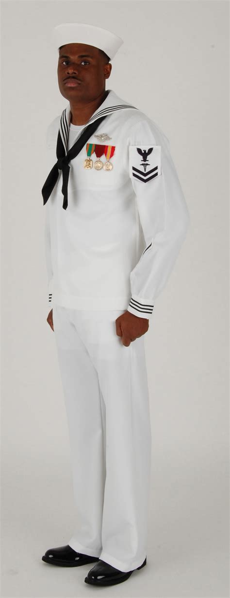 US Navy White Dress Uniform Image 1