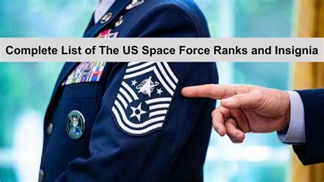 US Space Force Ranks Explained