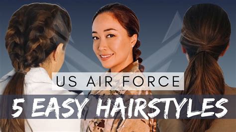 USAF Female Hairstyle 5