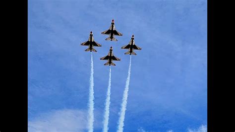 USAF Thunderbirds on static display during the Luke Air Force Base Air Show