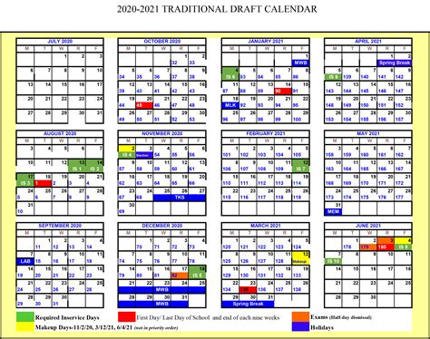 USC Academic Calendar Image 1