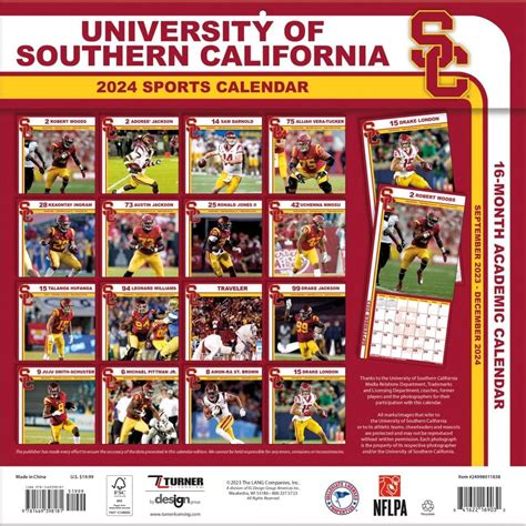 USC Academic Calendar Image 9