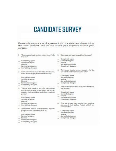 USCGA Candidate Questionnaire