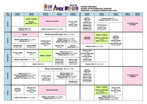 USM Calendar Sharing