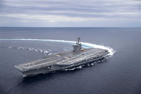 USS Abraham Lincoln At Sea