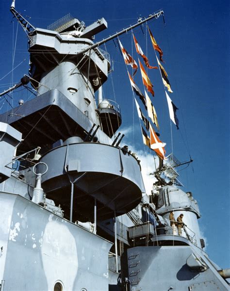 USS Alabama BB-60 Flight Deck