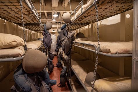 USS Alabama crew quarters