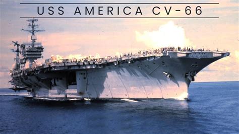 USS America CV-66 Commissioning