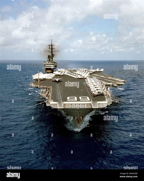 Aircraft in Flight near USS America CV-66