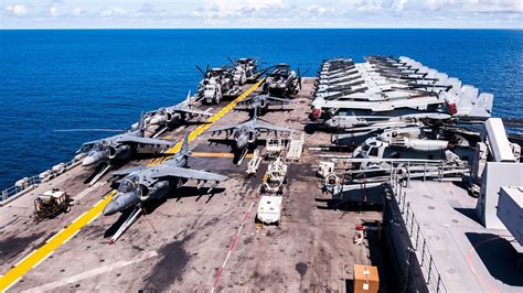 USS America LHA 6 Flight Deck