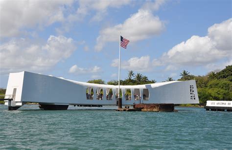 USS Arizona Memorial at Pearl Harbor