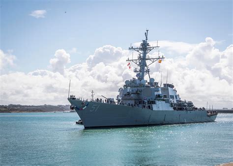 USS Arleigh Burke Aegis upgrade