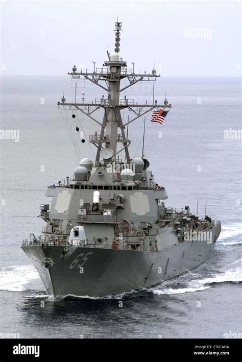 USS Benfold's crew at work