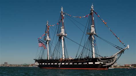 USS Constitution launch