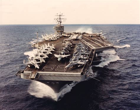 USS Dwight D. Eisenhower CVN-69 Aircraft Carrier History and Design