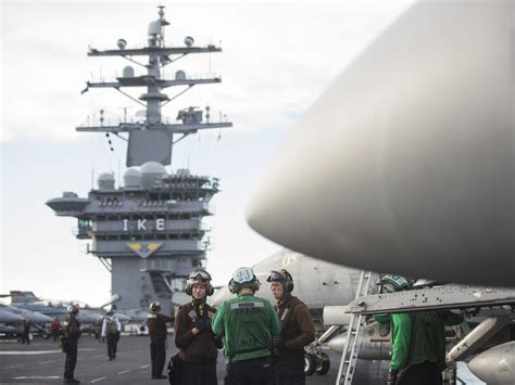 USS Dwight D. Eisenhower Crew Training