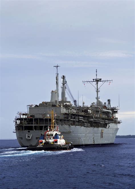 USS Emory S. Land at homeport