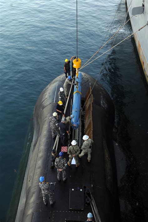 USS Emory S. Land training