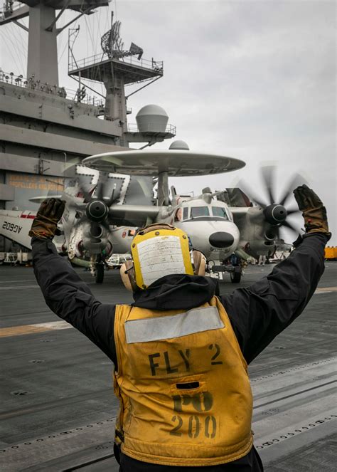 USS George H.W. Bush Helicopter