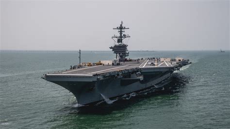 USS George Washington CVN-73 in the Atlantic Ocean